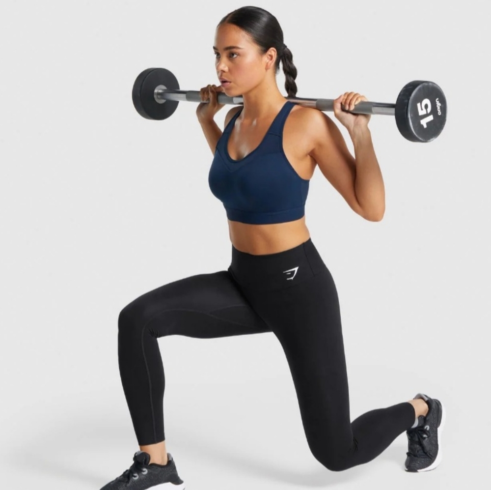 GymShark TRAINING LEGGINGS Black Charcoal